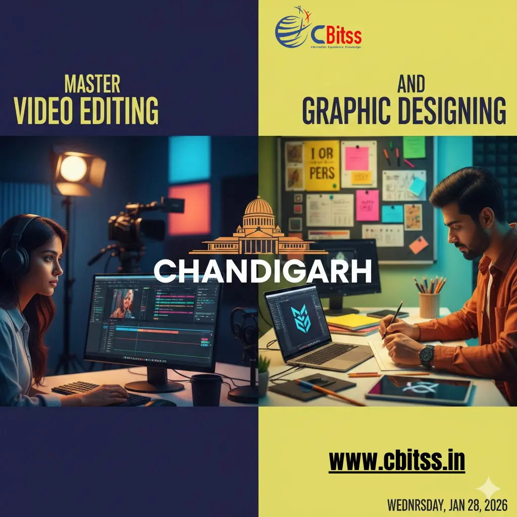 Master Video Editing and Graphic Designing in Chandigarh
