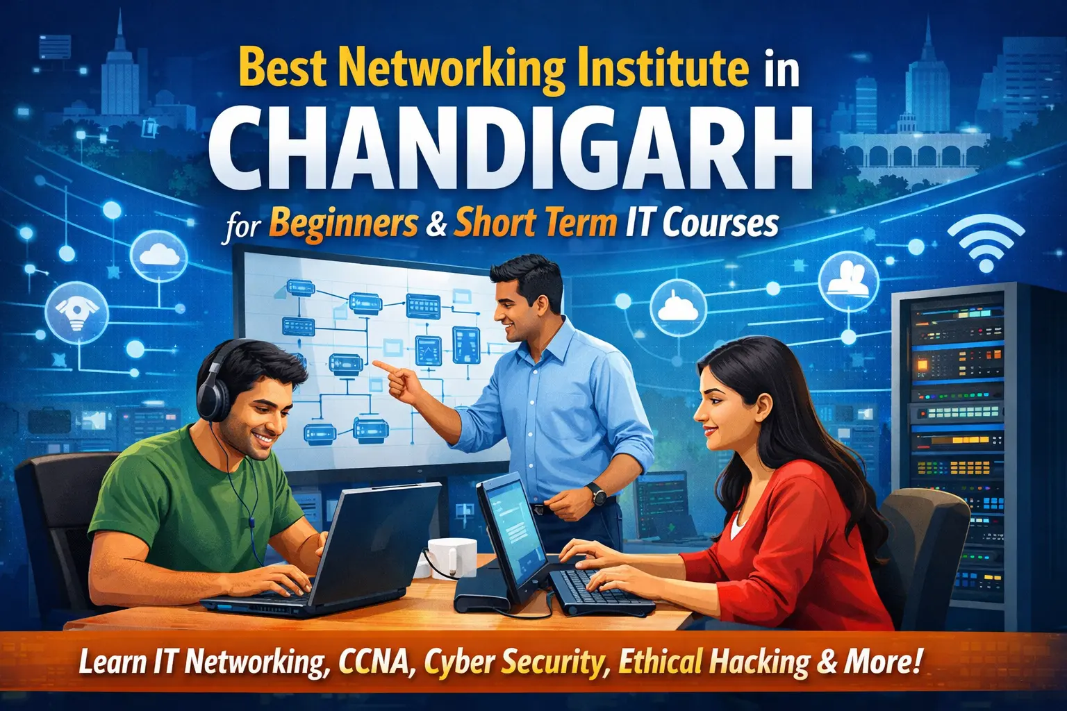 Best Networking Institute in Chandigarh for Beginners & Short Term IT Courses