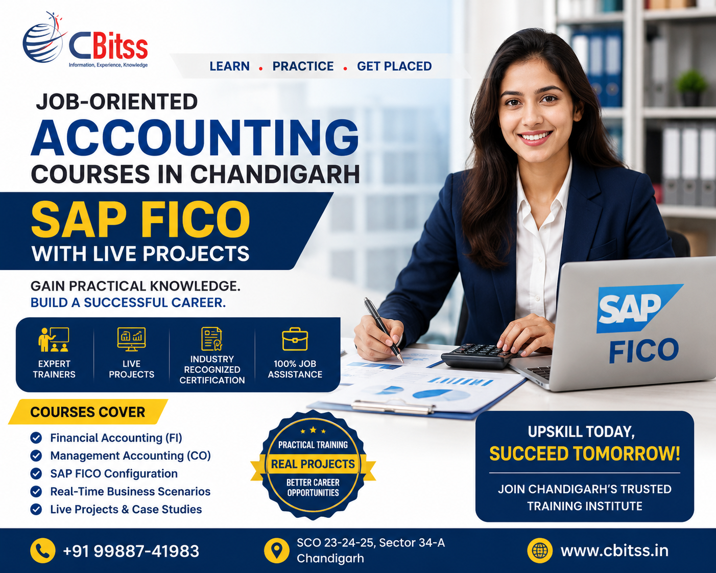 Job-Oriented Accounting Courses in Chandigarh | SAP FICO with Live Projects
